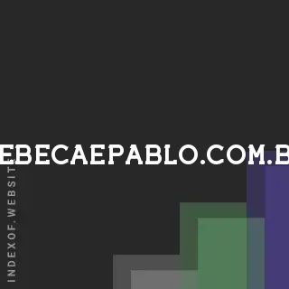 rebecaepablo.com.br by Angelo Rossi site -  Indexof