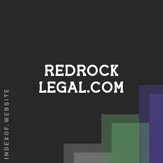 redrock-legal.com by Joshua Soriano site -  Indexof