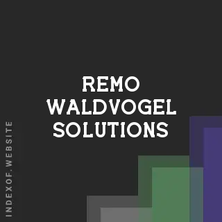 Remo Waldvogel Solutions | Indexof