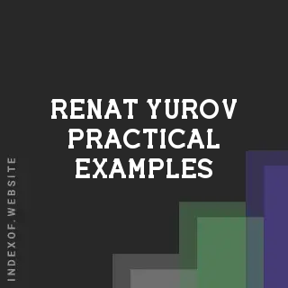Renat Yurov Practical Examples | Indexof