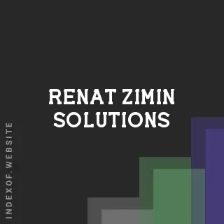 Renat Zimin Solutions | Indexof