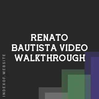 Renato Bautista Video Walkthrough | Indexof