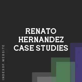 Renato Hernandez Case Studies | Indexof