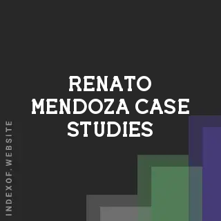 Renato Mendoza Case Studies | Indexof
