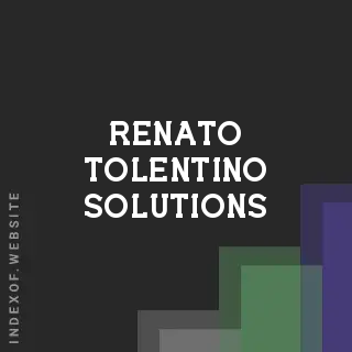 Renato Tolentino Solutions | Indexof