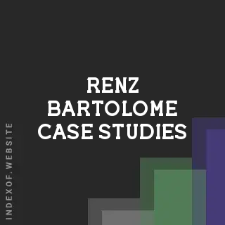 Renz Bartolome Case Studies | Indexof