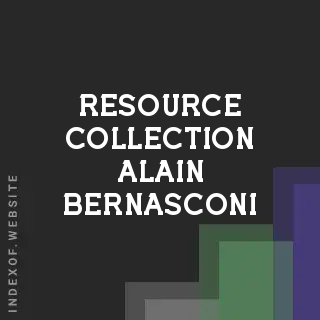 Resource Collection Alain Bernasconi | Indexof