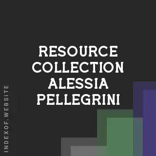 Resource Collection Alessia Pellegrini | Indexof