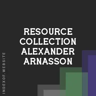 Resource Collection Alexander Arnasson | Indexof