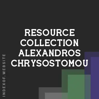 Resource Collection Alexandros Chrysostomou | Indexof