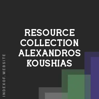 Resource Collection Alexandros Koushias | Indexof