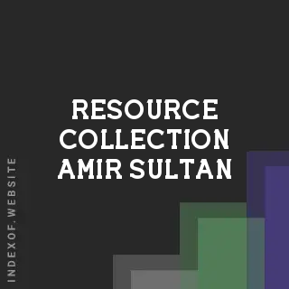 Resource Collection Amir Sultan | Indexof
