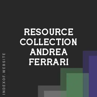 Resource Collection Andrea Ferrari | Indexof