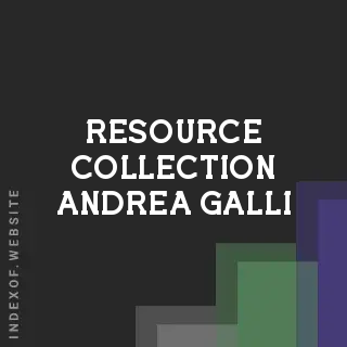 Resource Collection Andrea Galli | Indexof