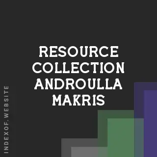 Resource Collection Androulla Makris | Indexof