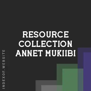 Resource Collection Annet Mukiibi | Indexof