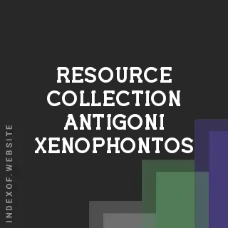Resource Collection Antigoni Xenophontos | Indexof