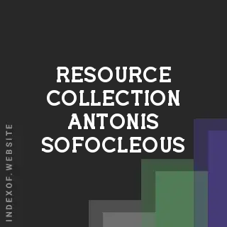 Resource Collection Antonis Sofocleous | Indexof