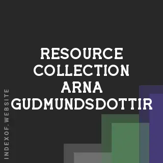 Resource Collection Arna Gudmundsdottir | Indexof