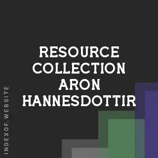 Resource Collection Aron Hannesdottir | Indexof