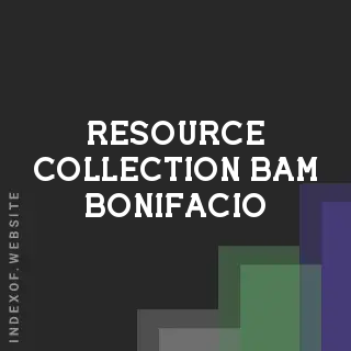 Resource Collection Bam Bonifacio | Indexof