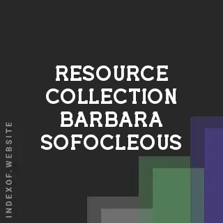 Resource Collection Barbara Sofocleous | Indexof
