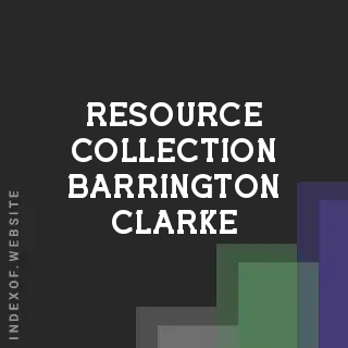 Resource Collection Barrington Clarke | Indexof