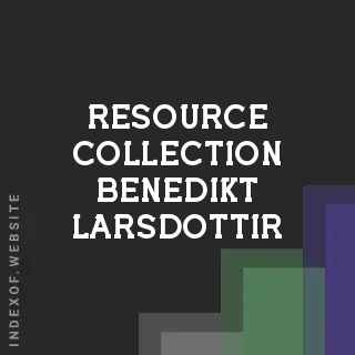 Resource Collection Benedikt Larsdottir | Indexof