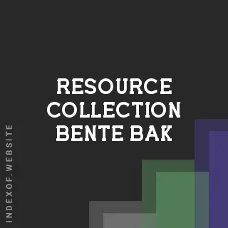 Resource Collection Bente Bak | Indexof