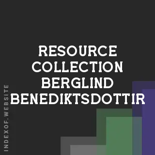 Resource Collection Berglind Benediktsdottir | Indexof