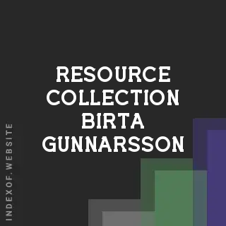 Resource Collection Birta Gunnarsson | Indexof