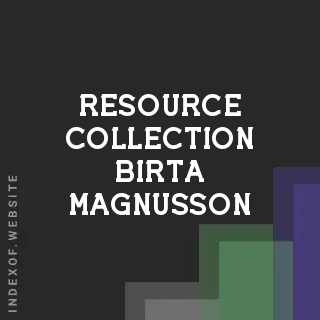 Resource Collection Birta Magnusson | Indexof
