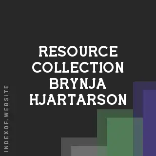 Resource Collection Brynja Hjartarson | Indexof