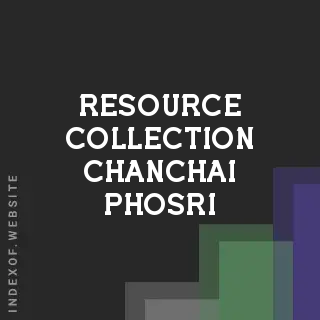 Resource Collection Chanchai Phosri | Indexof