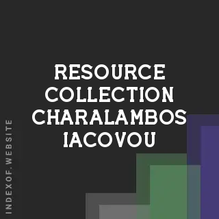 Resource Collection Charalambos Iacovou | Indexof
