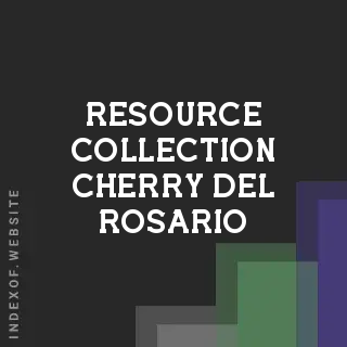 Resource Collection Cherry Del Rosario | Indexof
