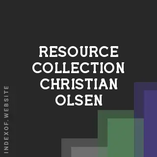 Resource Collection Christian Olsen | Indexof