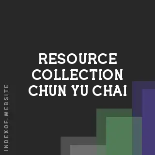 Resource Collection Chun-yu Chai | Indexof