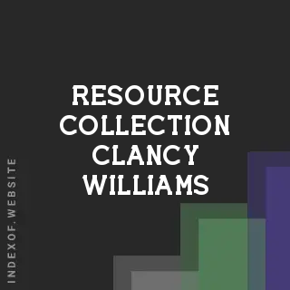 Resource Collection Clancy Williams | Indexof