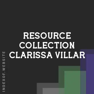 Resource Collection Clarissa Villar | Indexof