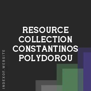 Resource Collection Constantinos Polydorou | Indexof