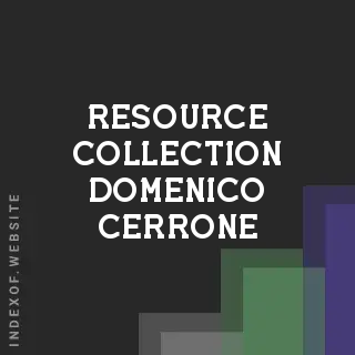 Resource Collection Domenico Cerrone | Indexof