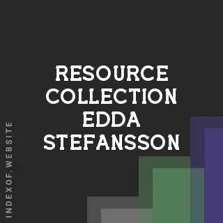 Resource Collection Edda Stefansson | Indexof