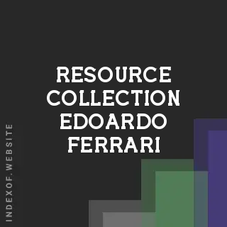 Resource Collection Edoardo Ferrari | Indexof