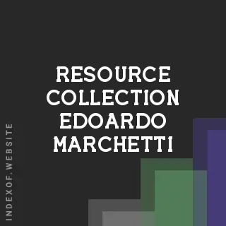 Resource Collection Edoardo Marchetti | Indexof