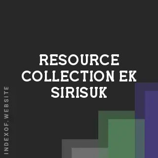 Resource Collection Ek Sirisuk | Indexof
