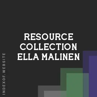 Resource Collection Ella Malinen | Indexof