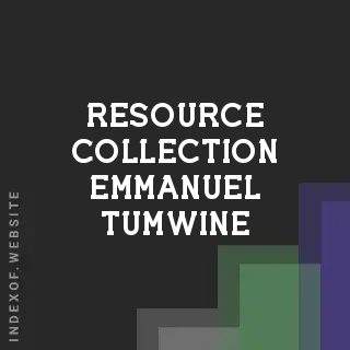 Resource Collection Emmanuel Tumwine | Indexof