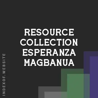 Resource Collection Esperanza Magbanua | Indexof
