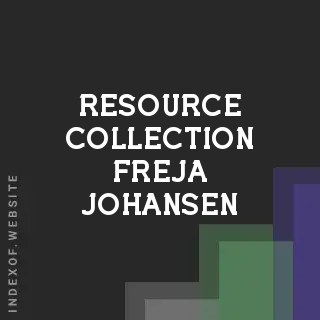 Resource Collection Freja Johansen | Indexof